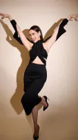 Pragya Jaiswal Exudes Allure In Captivating Black Outfit Photoshoot