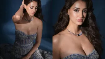 Disha Patani flaunts well-toned curves in deep-neck lehenga, turns up the heat on Instagram