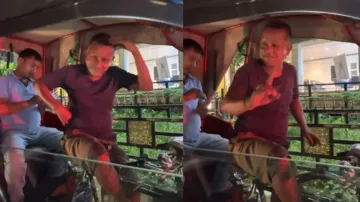 Auto-rickshaw driver's dance to Kareena Kapoor's 'Fevicol Se' in traffic goes viral – Watch