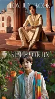 AI Imagines BTS Members Touring India In Traditional Attire