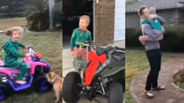 Eldest child's selfless reaction to surprise gift winning hearts online – Watch