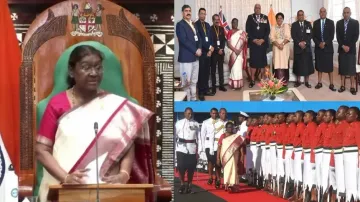 President Droupadi Murmu addressed the Fijian Parliament 