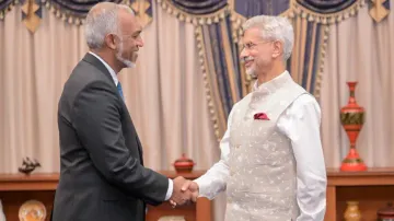 Maldives President Mohamed Muizzu & EAM S Jaishankar