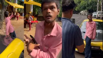 Differently-abled man clicks a selfie in front of Porsche, what the owner does will bring tears to e