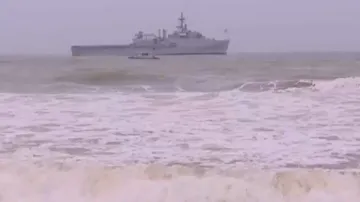 Navy ships anchored off Puri beach trigger speculations amid Bangladesh unrest 