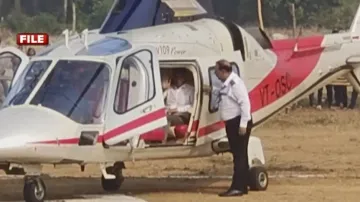 VK Pandian’s chopper ride