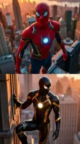 AI Imagines Spider-Man In Various Powerful Superhero Looks