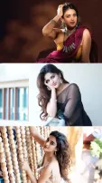 Nidhhi Agerwal Shines In Stunning Saree And Maxi Dress; Check Pics