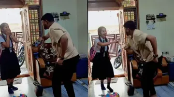 Uncle's surprise reunion with niece sparks joyful reactions on social media – Watch