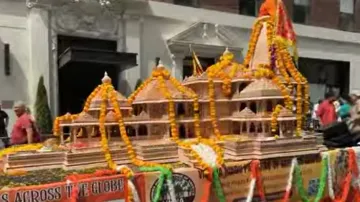 Ram Mandir float joins diaspora celebration of nation’s diversity at New York India Day Parade