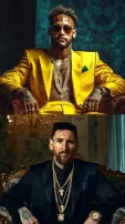 AI Imagines Football Legends in Stunning ‘Thug Life’ Mafia Looks