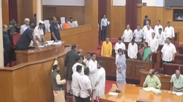 Uproar In Odisha Assembly 