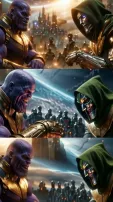 AI Envisions Thanos And Doctor Doom Playing Chess: Who Will Claim Victory?