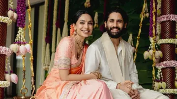 Naga Chaitanya and Sobhita Dhulipala 