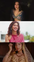Actress Madonna Sebastian Sizzles In Stunning Pink Saree Photoshoot – Check Pics