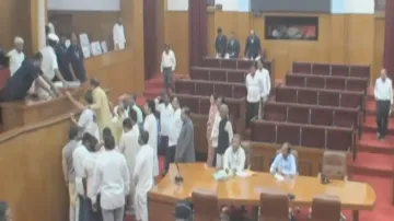 Third successive day of ruckus in Odisha Assembly over hooch tragedy