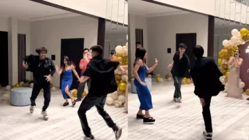 Viral video: Two boys break out their best moves to Ram Charan and Jr. N.T.R.’s ‘Naatu Naatu’ at bir