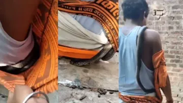 Deadly cobra sneaks into Kanwariya's kurta while sleeping