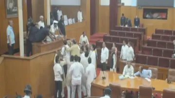 Odisha Assembly witnesses pandemonium over OBC reservation 