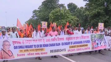 Protest in Bhubaneswar