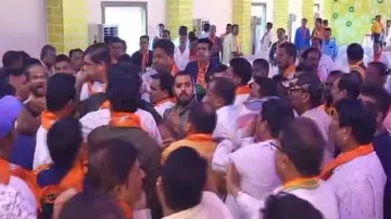 Face-off between two factions of BJP on Bhubaneswar outskirts
