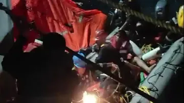 Indian Coast Guard rescues 11 persons in a daring SAR operation