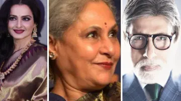 Rekha, Jaya Bachchan, Amitabh Bachchan