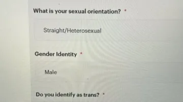 Job application asks for sexual orientation, race of applicants; triggers outrage