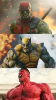 AI Transforms Hulk Into Fierce Wolverine, Deadpool, Batman Looks