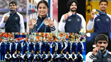 Indian athletes in Paris Olympics