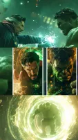 Brutal Fight Between Doctor Strange And Hulk Imagined By AI