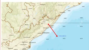 Depression to cross north Andhra Pradesh and adjoining south Odisha coasts tonight