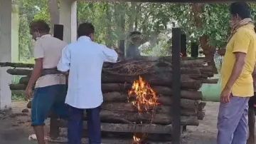 The body was eventually cremated at Rairakhol NAC cremation ground