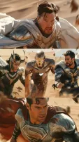 AI Envisions Thor, Superman, Loki, Spider-Man Preparing For Battle In Sandstorm