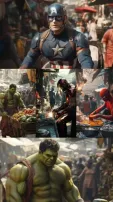 AI Envisions Hulk, Spider-Man, Iron Man As Traders In Indian Market