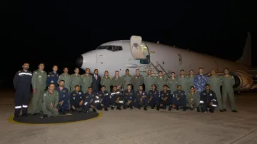 Indian Navy's P-8I aircraft