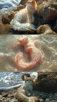 AI Imagines Adorable Cat Mermaids Soaking Up The Sun On Beach, Check Stunning Visuals