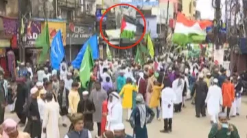 'Palestinian flag' spotted during Prophet Muhammad’s birth anniversary procession in Cuttack?