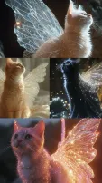 A Visual Thread Of AI-Generated Pawsome Cat Fairies To Make Your Day
