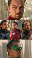 AI Transforms Leonardo DiCaprio Into Iconic Superheroes