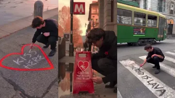 Using creativity to spread happiness in the streets