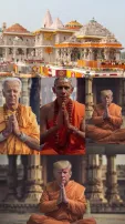 AI Imagines Trump, Biden, Modi, Putin In Monk Attire At Ayodhya Ram Mandir