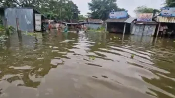 Balasore flood crisis worsens: Villages submerged, cattle starving, drinking water crisis persists