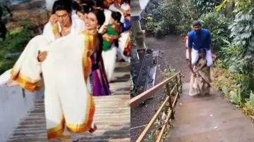 SRK's iconic scene of climbing stairs carrying Deepika Padukone in arms in Chennai Express has major