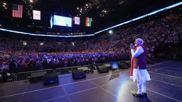 Have very ambitious goals to achieve in third term; India a land of opportunities: Modi in New York