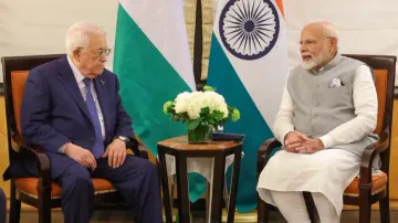 PM Modi meets Palestinian President in New York