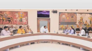  Indian Army Major, his fiancee meet CM Majhi