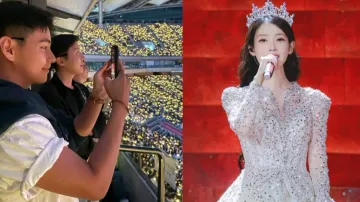BTS's V and J-Hope spotted at IU's Concert in Seoul