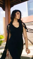 ‘Uppena’ Star Krithi Shetty Stuns In Sexy Jumpsuit And Bold Cape Dress Looks