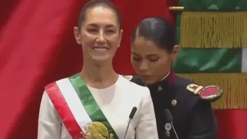 Climate scientist Claudia Sheinbaum sworn in as Mexico's first female President